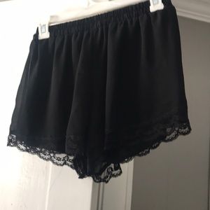 Lacy shorts!